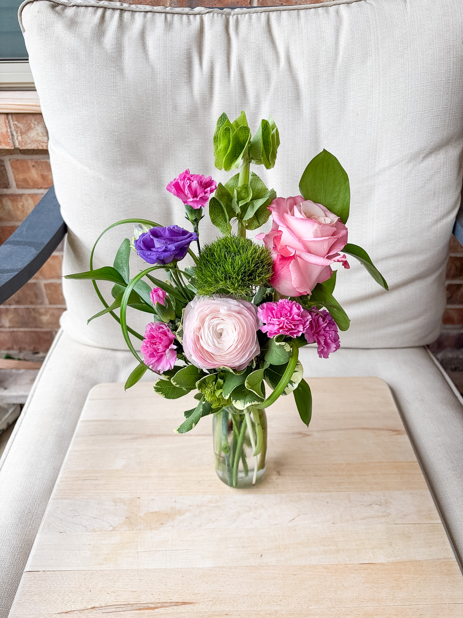 RESERVED Rose Bud Vase