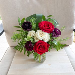 SOLD Red Rose Arrangement