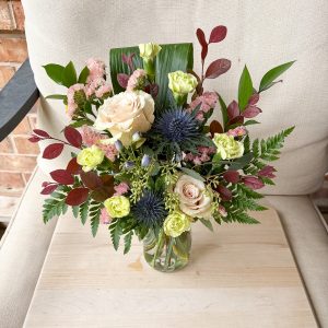 RESERVED but may have enough for one more!  Creamy Rose Arrangement